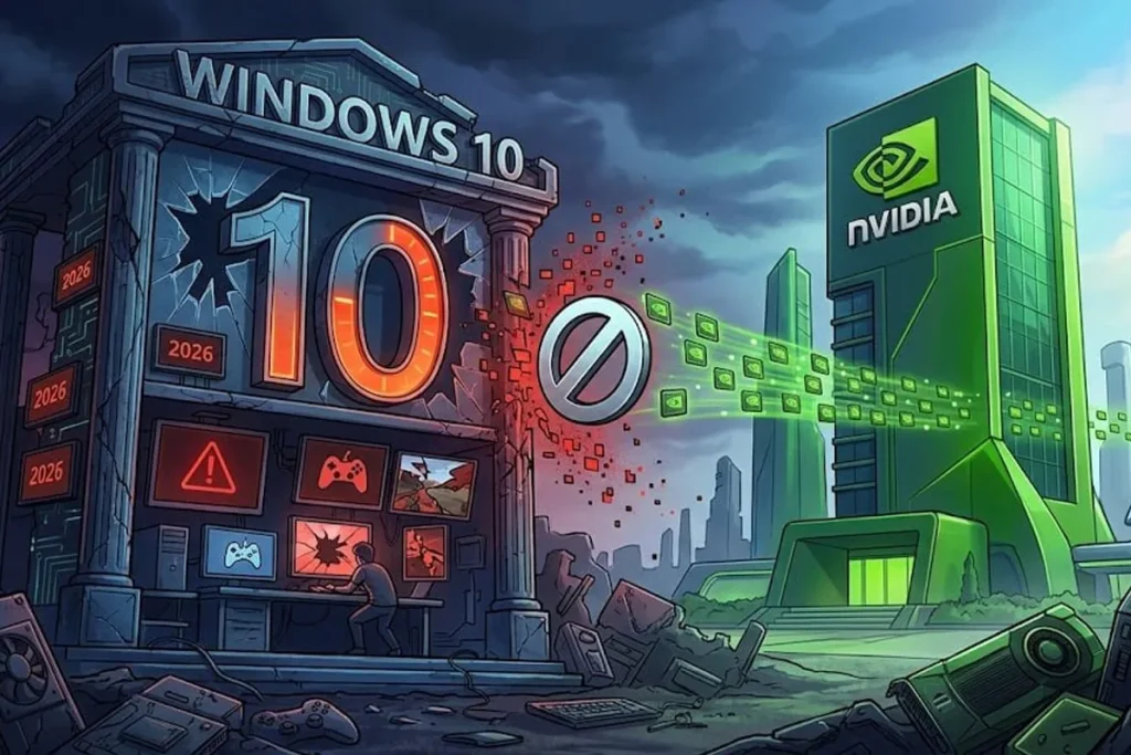 nvidia soporte windows 10 — Nvidia dejará a Windows 10 sin drivers Game Ready en octubre de 2026
