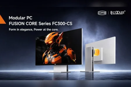 PCCOOLER separa el PC y la pantalla en un AIO modular con Meteor Lake PCCOOLER Fusion Core FC300-CS modular — PCCOOLER separa el PC y la pantalla en un AIO modular con Meteor Lake