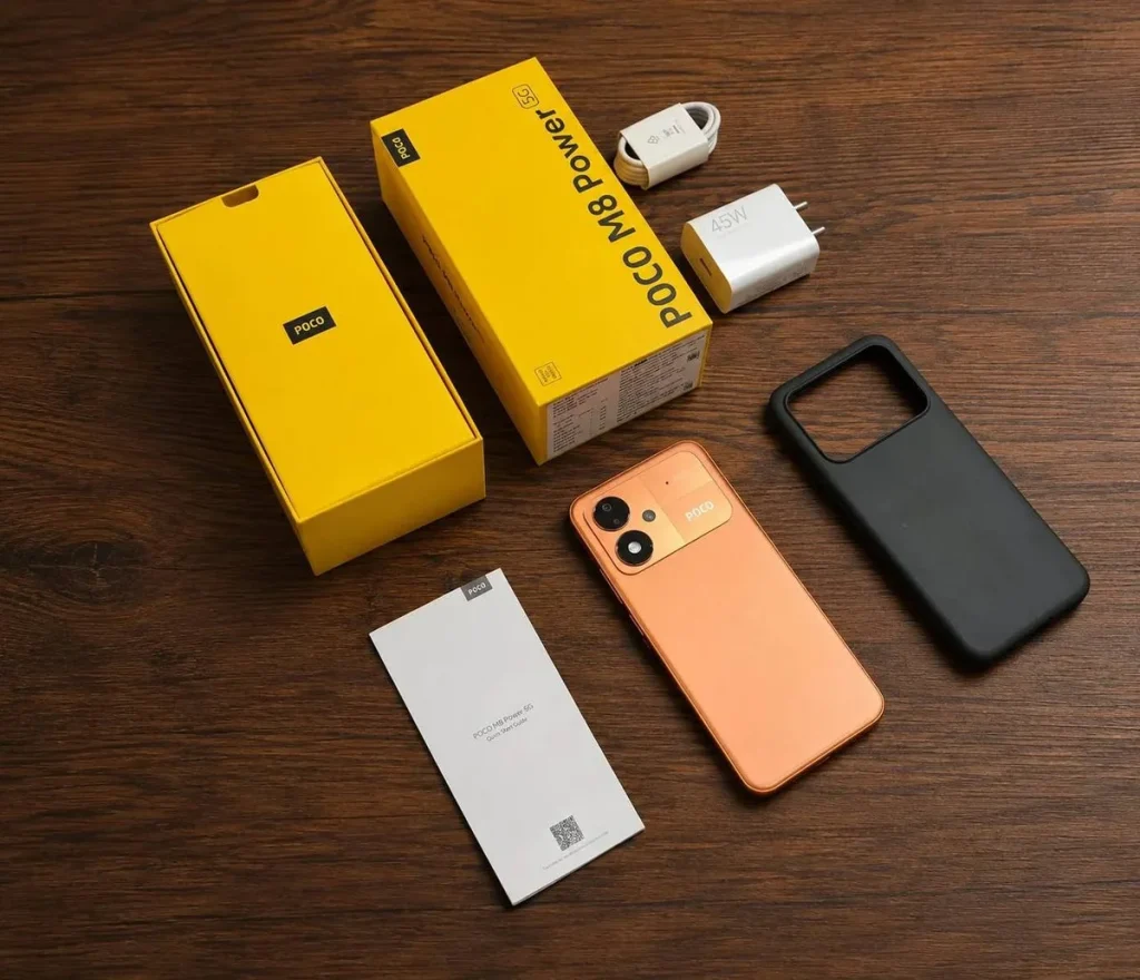 Filtrado el unboxing del Poco M8 Power: batería de 8.000 mAh confirmada antes de su lanzamiento Poco M8 Power unbox — Filtrado el unboxing del Poco M8 Power: batería de 8.000 mAh confirmada antes de su lanzamiento