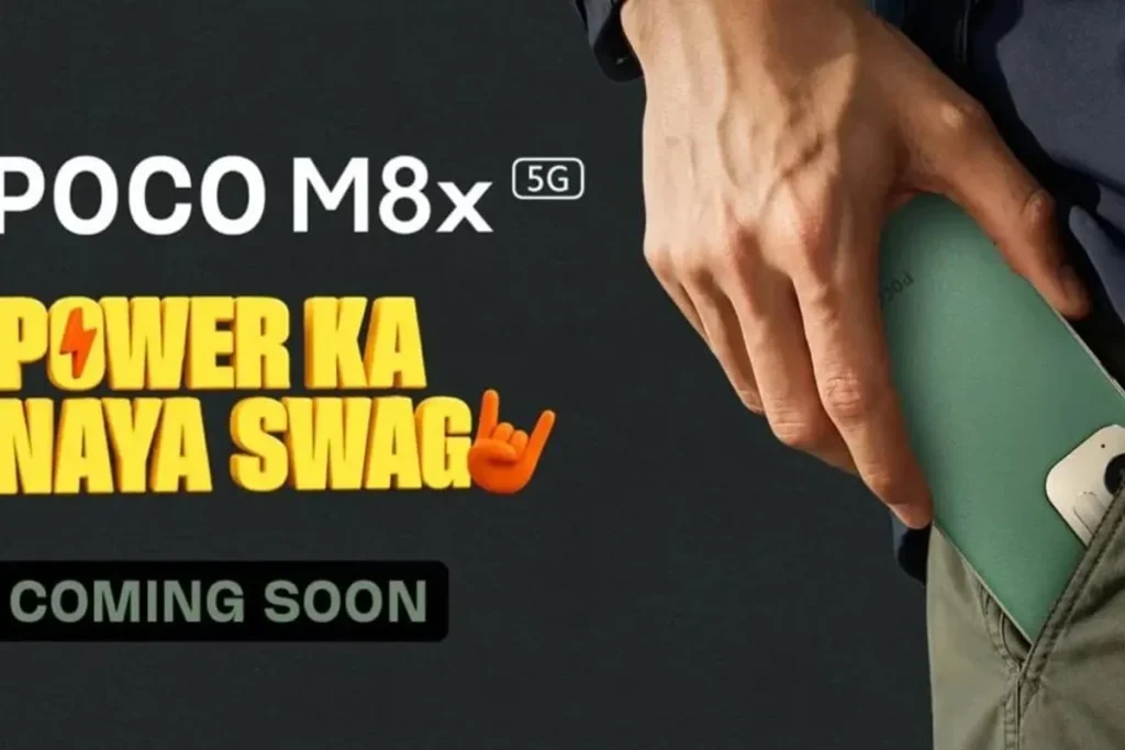 El Poco M8x 5G asoma su diseño en Flipkart antes de su lanzamiento oficial El Poco M8x 5G asoma su diseño en Flipkart antes de su lanzamiento oficial