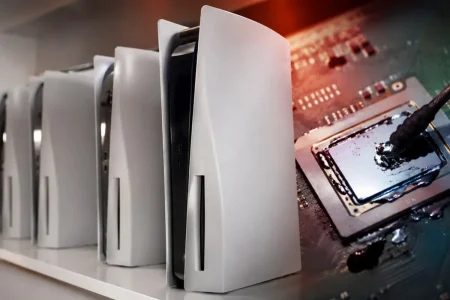 PS5 metal líquido defecto térmico — El defecto del metal líquido en PS5 no respeta ninguna orientación de la consola