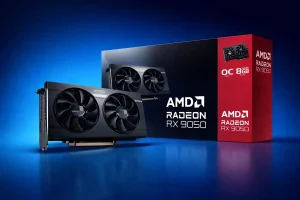 Radeon RX 9050 review rendimiento — AMD no dio muestras del Radeon RX 9050, pero Hardware Unboxed consiguio una y el rendimiento no sale bien parado