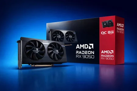 AMD no dio muestras del Radeon RX 9050, pero Hardware Unboxed consiguio una y el rendimiento no sale bien parado Radeon RX 9050 review rendimiento — AMD no dio muestras del Radeon RX 9050, pero Hardware Unboxed consiguio una y el rendimiento no sale bien parado