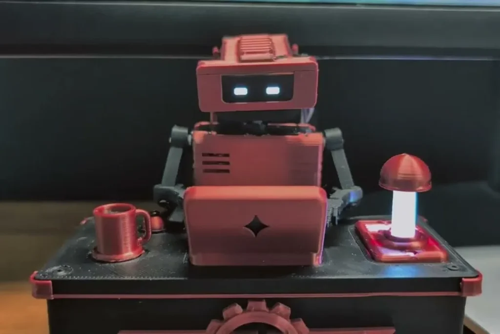 Este robot ESP32 impreso en 3D convierte a tu agente de IA en un pequeño compañero de escritorio Este robot ESP32 impreso en 3D convierte a tu agente de IA en un pequeño compañero de escritorio