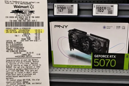 RTX 5070 precio Walmart error — Walmart etiqueta una RTX 5070 a 134,06 euros por error y debe venderla