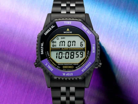 Seiko HFL001P1 precio lanzamiento — Seiko presenta el Rotocall HFL001P1 en morado Edo por su 145 aniversario y ya es el más caro de la saga