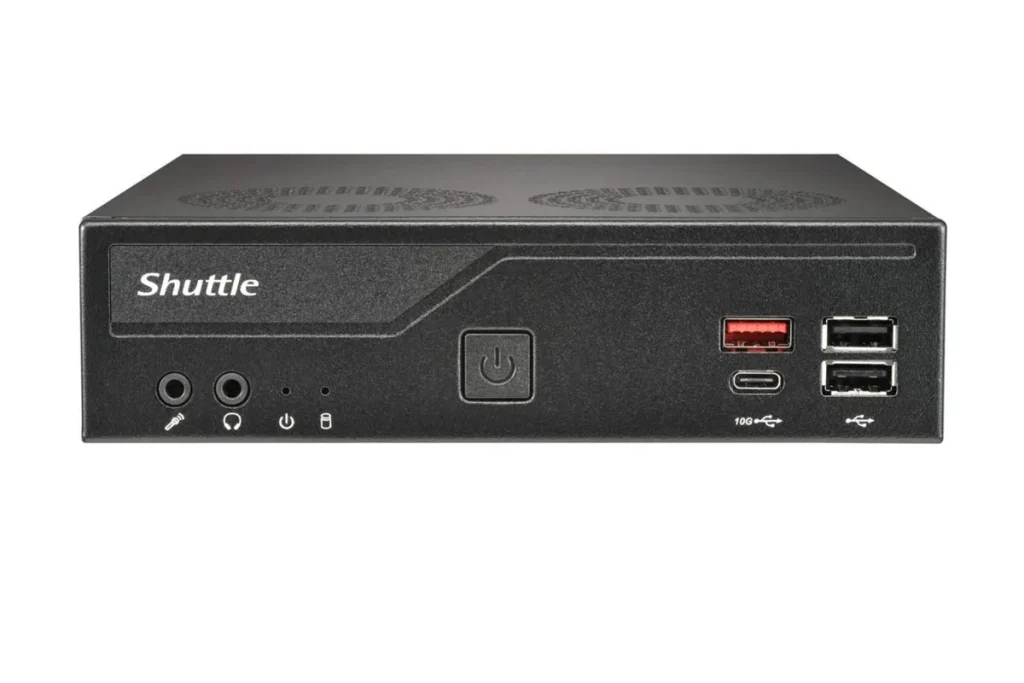 Shuttle mete CPUs de sobremesa Arrow Lake-S en un mini PC de 1,35 litros Shuttle XPC Slim DH810S mini PC — Shuttle mete CPUs de sobremesa Arrow Lake-S en un mini PC de 1,35 litros
