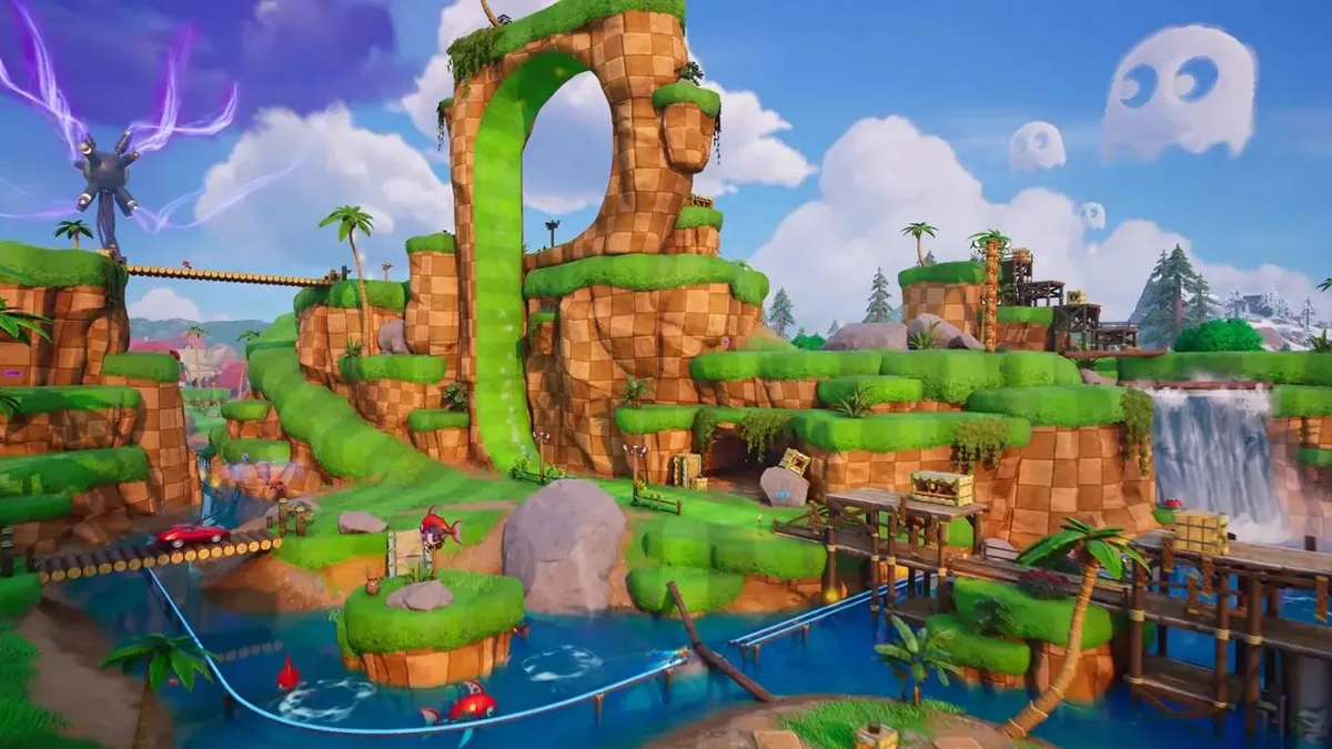 spyro sonic mega man fortnite temporada imagen 2