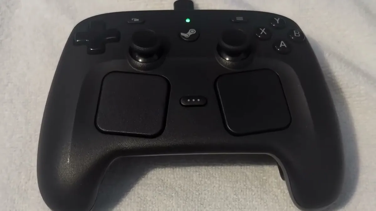 Steam Controller trackpad speaker — Want you gone on a Steam Controller - YouTube