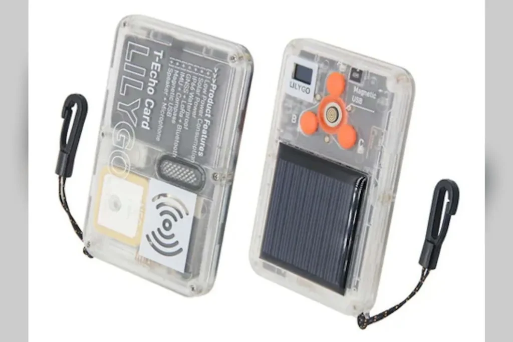 LilyGo T-Echo Card: comunicación LoRa con GNSS, panel solar y sin depender de LTE ni 5G T-Echo Card LoRa GNSS — LilyGo T-Echo Card: comunicación LoRa con GNSS, panel solar y sin depender de LTE ni 5G