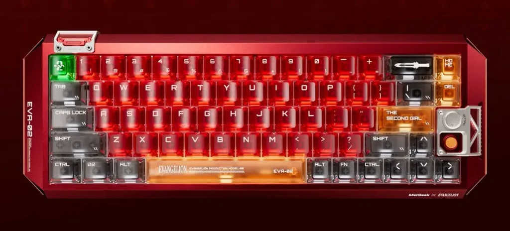 teclado gaming evangelion limited editio imagen 2