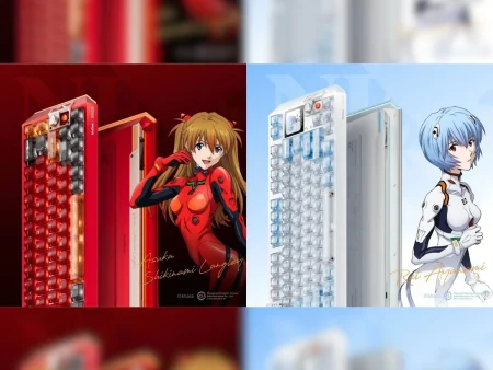 MelGeek lanza teclados Evangelion con switches magnéticos y pantalla OLED en el Rei Edition teclado gaming Evangelion limited edition — MelGeek lanza teclados Evangelion con switches magnéticos y pantalla OLED en el Rei Edition