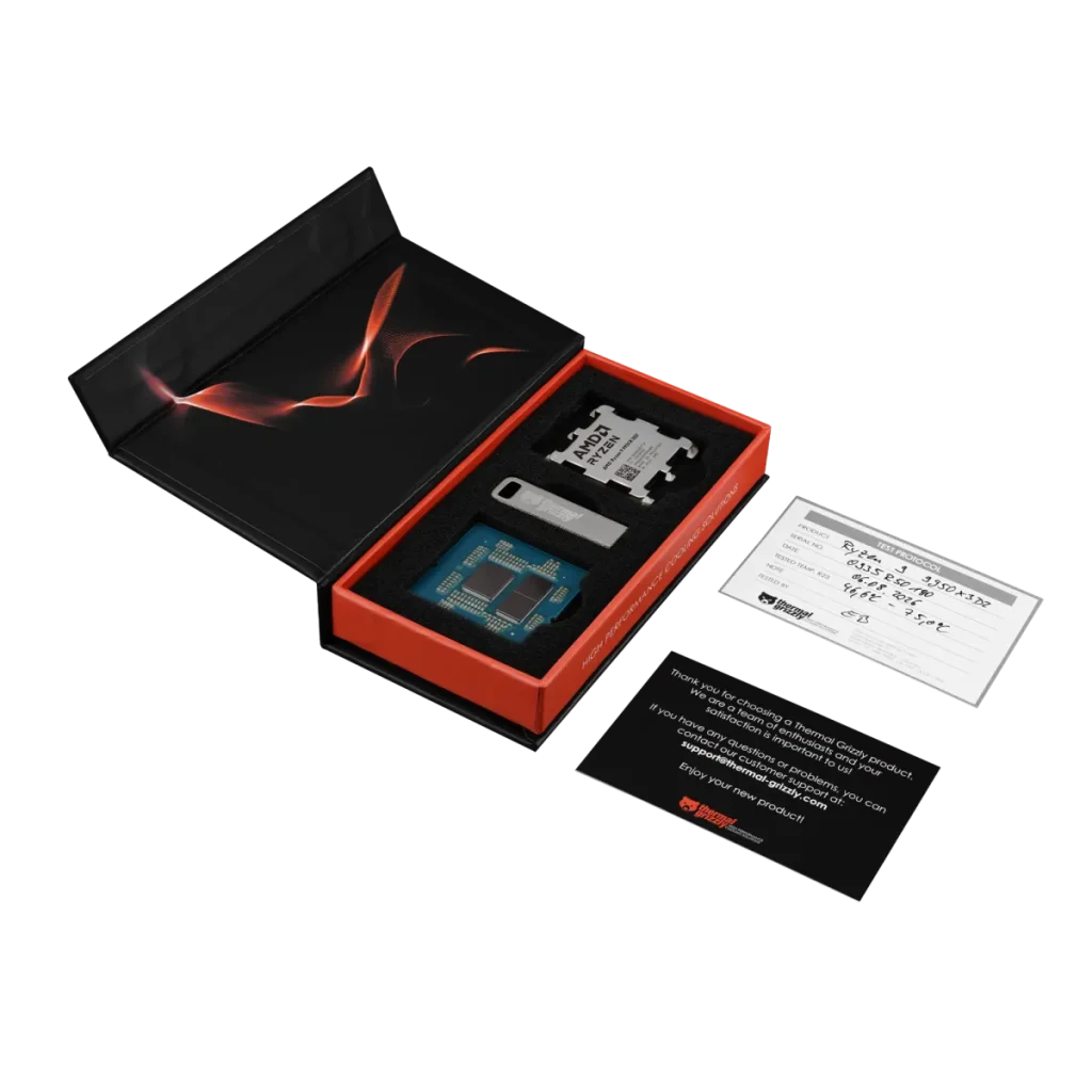 Thermal Grizzly now sells pre-delidded Ryzen 9 9950X3D2 for $1,403 with its own warranty