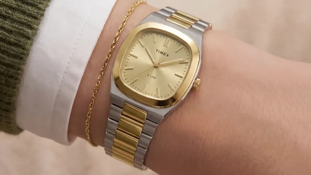 Timex Quartz E Line watches