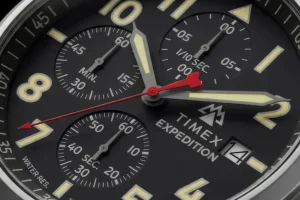 Timex Expedition Sierra chronograph precio — Timex suma cronógrafos a la Expedition Sierra con 100 metros de resistencia al agua