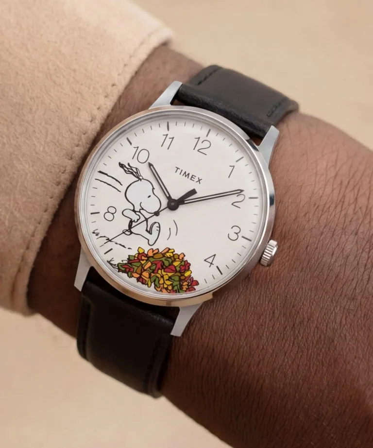 timex peanuts waterbury — timex launches a stainless steel waterbu imagen 3