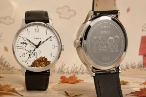 timex peanuts waterbury — Timex recupera el dial otoñal de Snoopy con una caja de acero