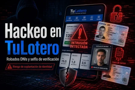 TuLotero confirma un hackeo con robo de DNIs y selfis de verificación de sus usuarios TuLotero hackeado DNI selfie — TuLotero confirma un hackeo con robo de DNIs y selfis de verificación de sus usuarios
