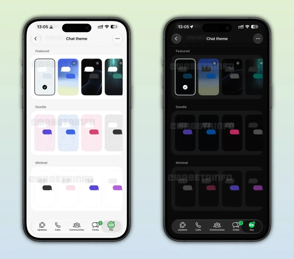 whatsapp temas chat ia — WhatsApp prepara wallpapers animados para personalizar tus chats por temas