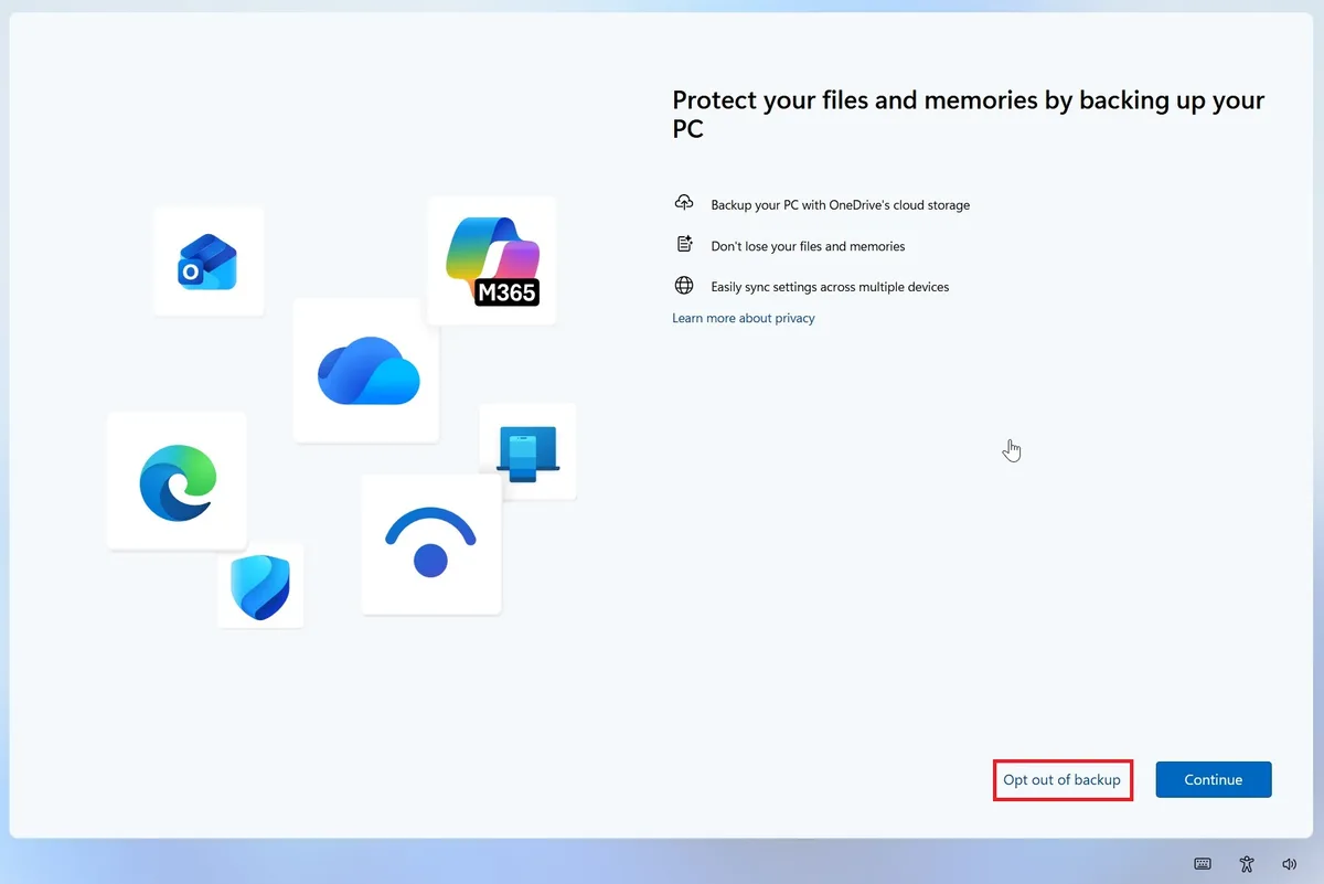 windows 11 24h2 — Windows 11 begins to heals as Microsoft offers users to opt out of OneDrive backup