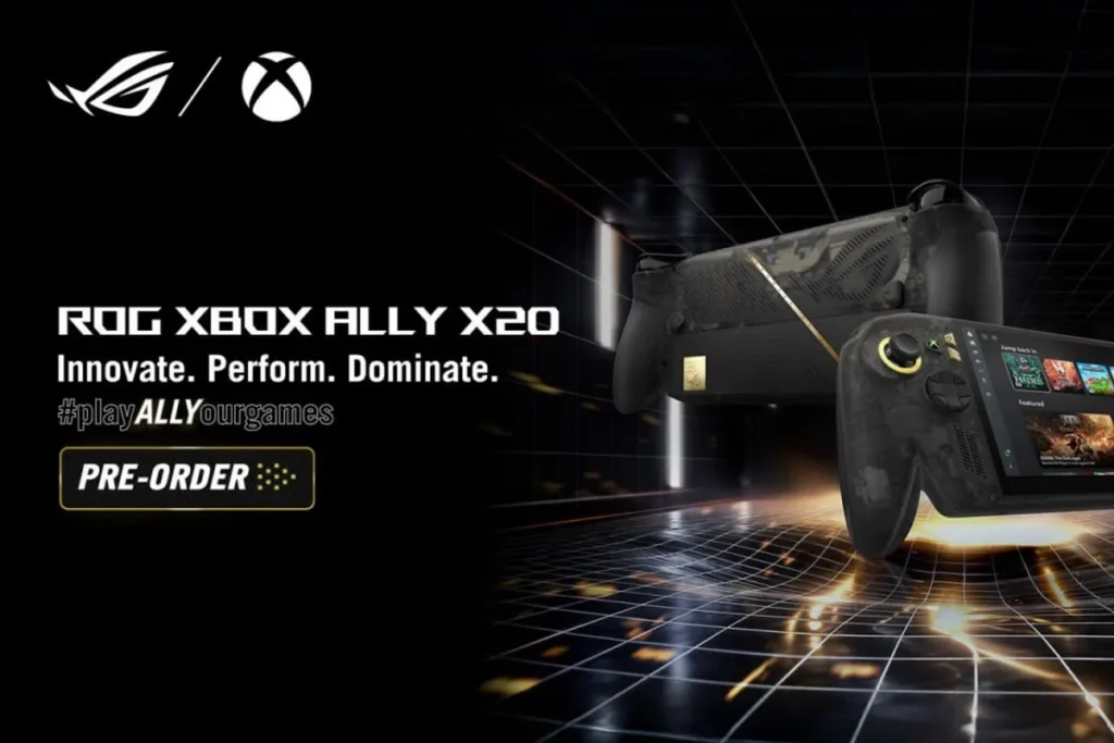 La ROG Xbox Ally X20 ya se puede reservar desde hoy La ROG Xbox Ally X20 ya se puede reservar desde hoy