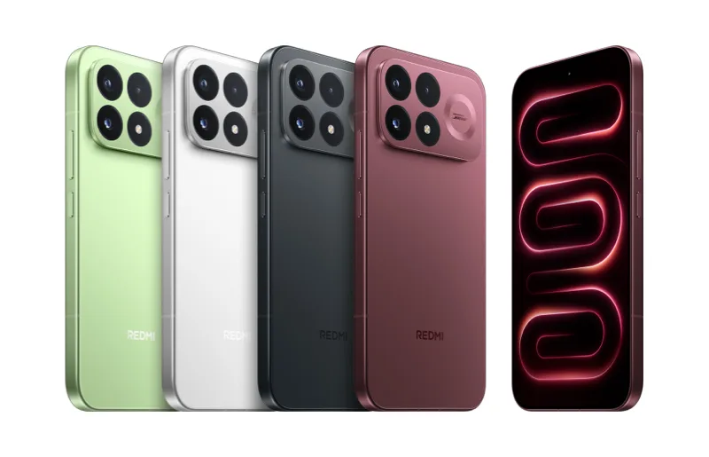 Xiaomi Redmi K100 Pro — Color options of the phone