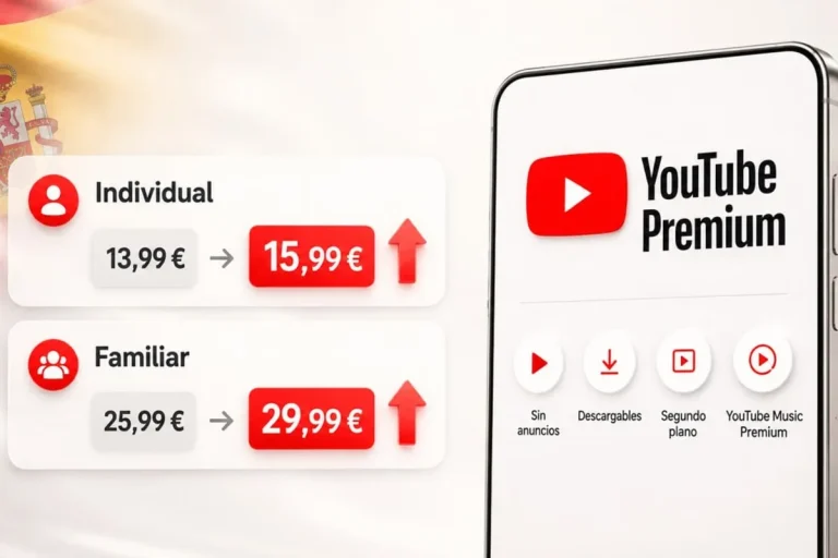 YouTube Premium sube de precio en más países: llega hasta 16,99 euros