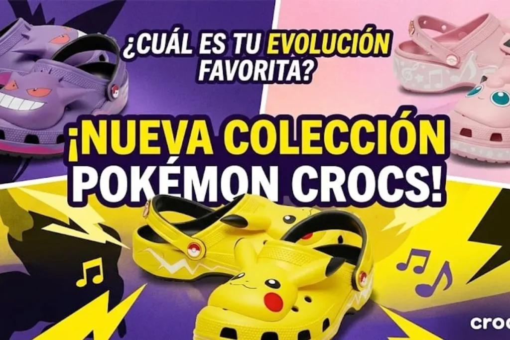 Crocs amplía su colección Pokémon con tres diseños y una Poké Ball zapatillas crocs pokemon — Crocs amplía su colección Pokémon con tres diseños y una Poké Ball
