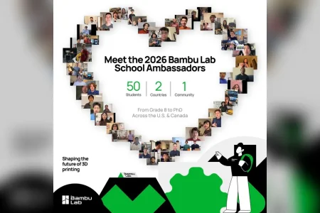 Bambu Lab convierte a 50 estudiantes en profesores de impresión 3D Bambu Labs embajadores estudiantes 2026 — Bambu Lab convierte a 50 estudiantes en profesores de impresión 3D