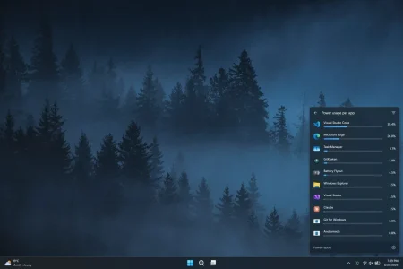 Battery Flyout se renueva en Windows 11 con un widget nativo Battery Flyout Windows 11 — Battery Flyout se renueva en Windows 11 con un widget nativo