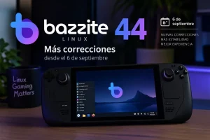 Bazzite 44 suma correcciones para pantallas, TDP y más handhelds bazzite linux 44 — Bazzite 44 suma correcciones para pantallas, TDP y más handhelds