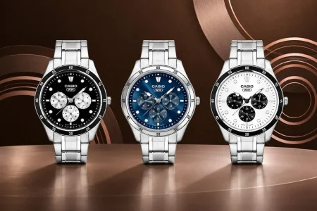 Casio lanza cuatro relojes asequibles con aire de cronógrafo Casio MTP-SN4 especificaciones — Casio lanza cuatro relojes asequibles con aire de cronógrafo