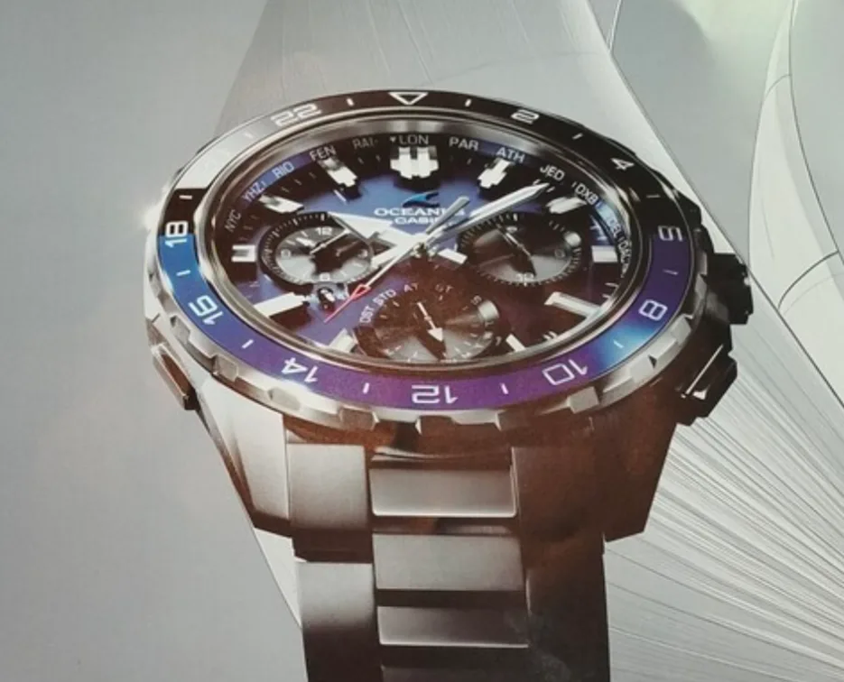casio oceanus cachalot — El Casio Oceanus OCW-P3000 recupera el Cachalot con bisel giratorio