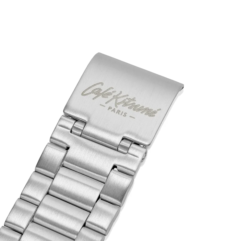 Café Kitsuné branding on the clasp of the AQ-230ECK-3A.