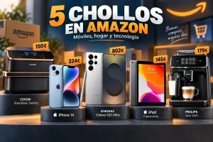 Cinco dispositivos reacondicionados de Amazon con descuentos de más del 50% chollos reacondicionados de Amazon — Cinco dispositivos reacondicionados de Amazon con descuentos de más del 50%