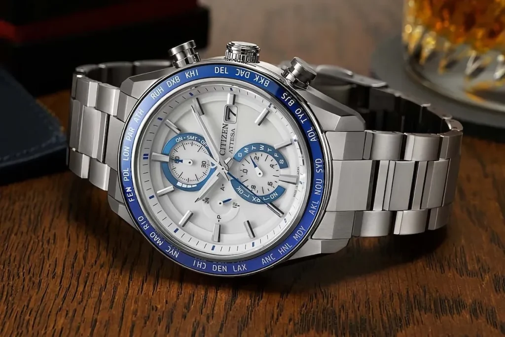 Citizen Attesa — Citizen amplía los Attesa con dos cronógrafos radiocontrolados de 42 mm