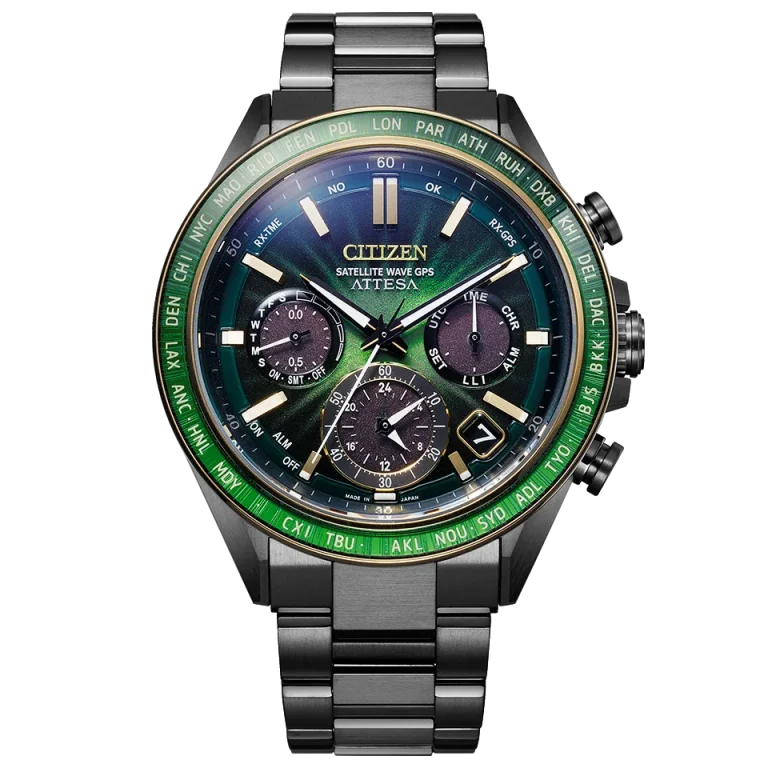 Citizen Eco-Drive F950 Satellite Wave — Citizen Attesa CC4084 83Z
