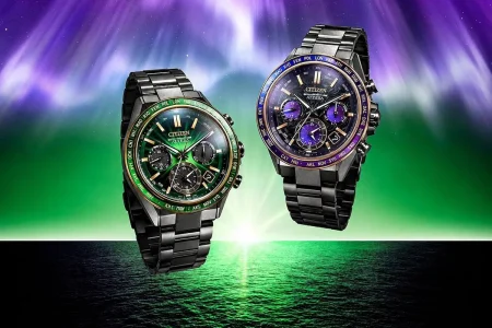 Citizen Eco-Drive F950 Satellite Wave — Citizen presenta dos Attesa limitados con GPS y titanio de color