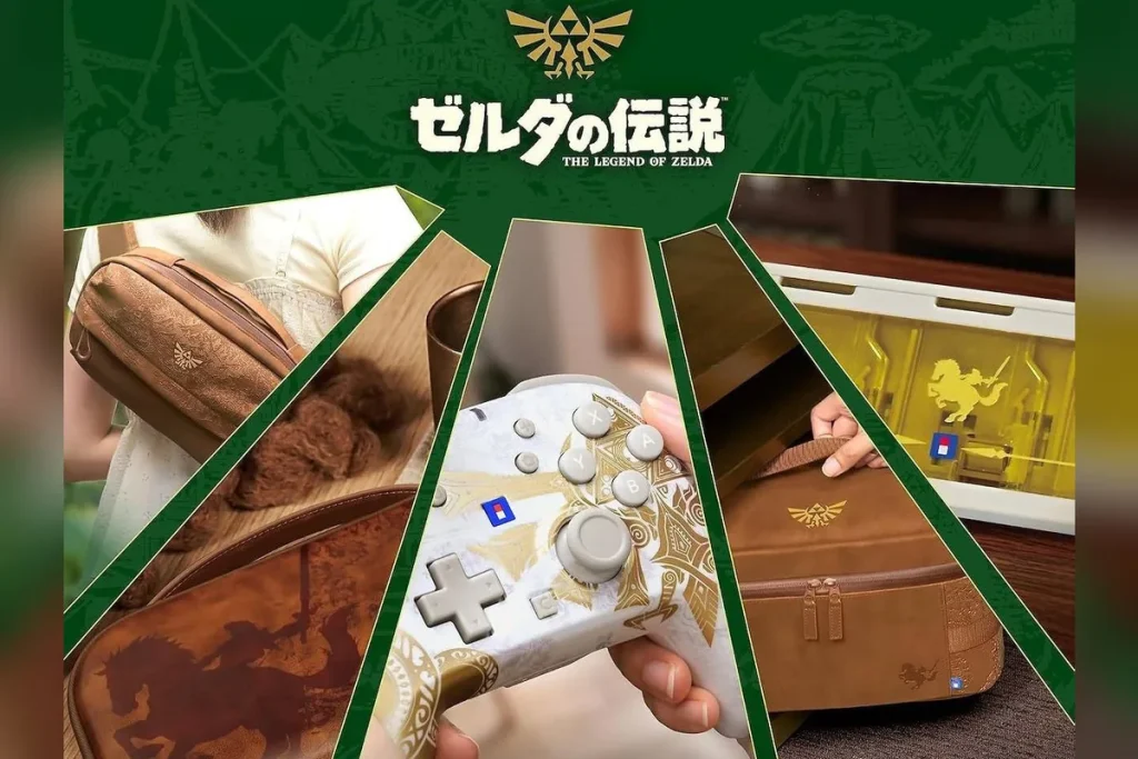 colección Hori Zelda noviembre — Hori prepara cinco productos de Zelda que eclipsan a Nintendo