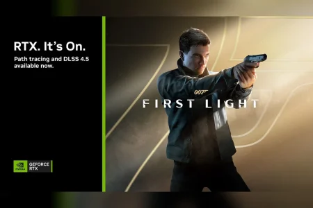 dlss 4.5 path tracing — 007 First Light estrena DLSS 4.5 y path tracing