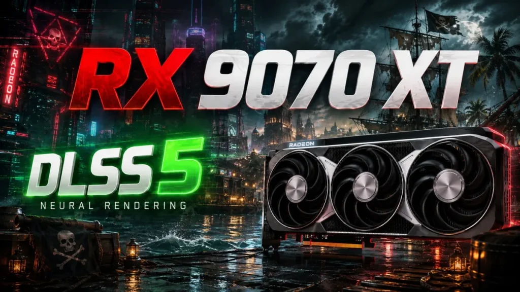 Un mod activa DLSS 5 en una Radeon RX 9070 XT, pero pierde FPS Un mod activa DLSS 5 en una Radeon RX 9070 XT, pero pierde FPS