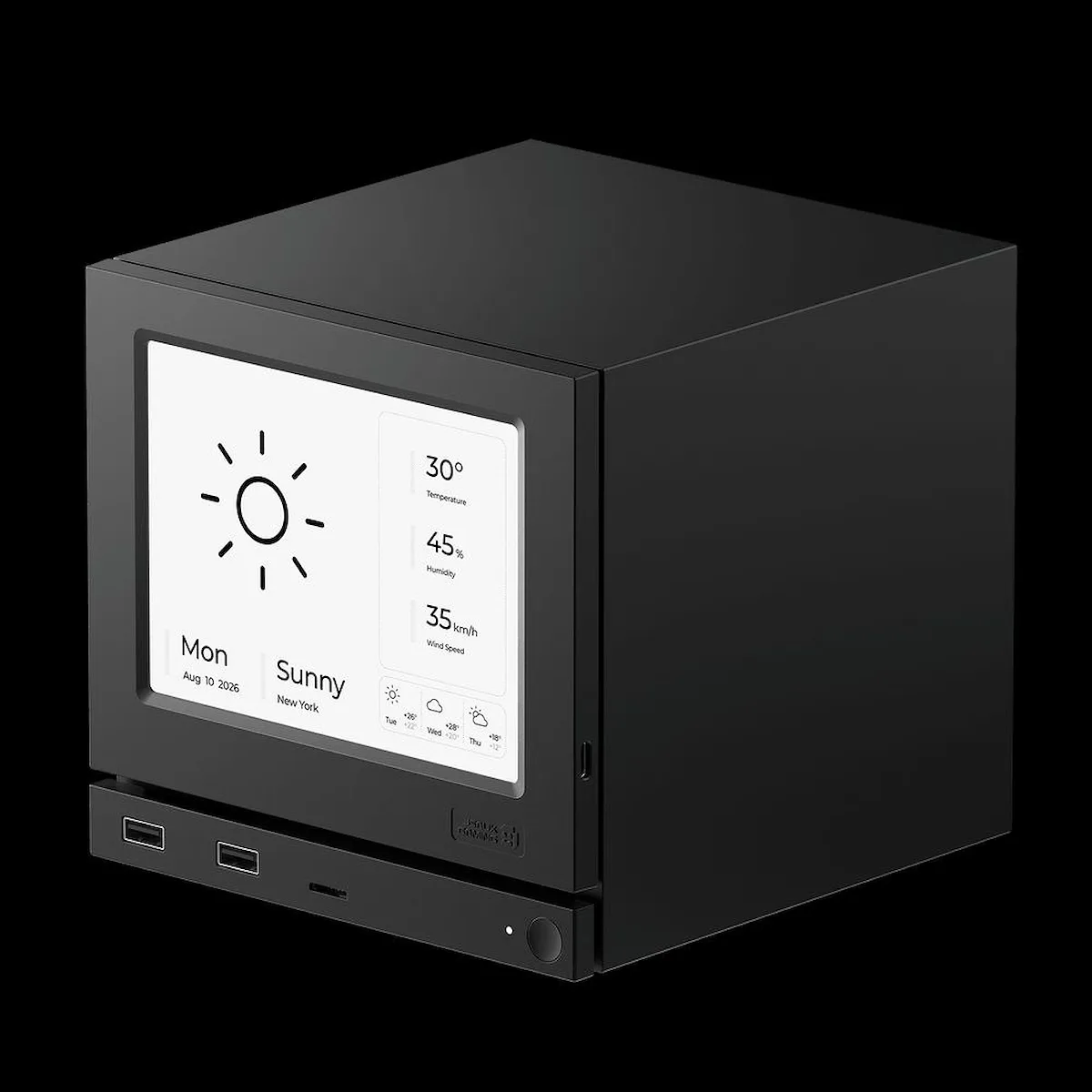 E-Ink Faceplate Steam Machine — e ink faceplate steam machine jsaux fron imagen 1