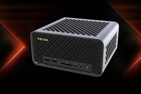 FEVM lanza un mini PC con Ryzen de escritorio y RTX 5090 FEVM FA80G especificaciones — FEVM lanza un mini PC con Ryzen de escritorio y RTX 5090