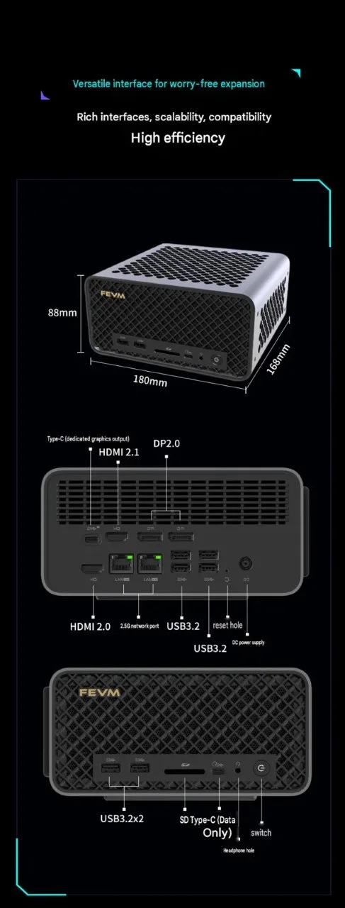fevm fa80g especificaciones precio rtx 5 imagen 3