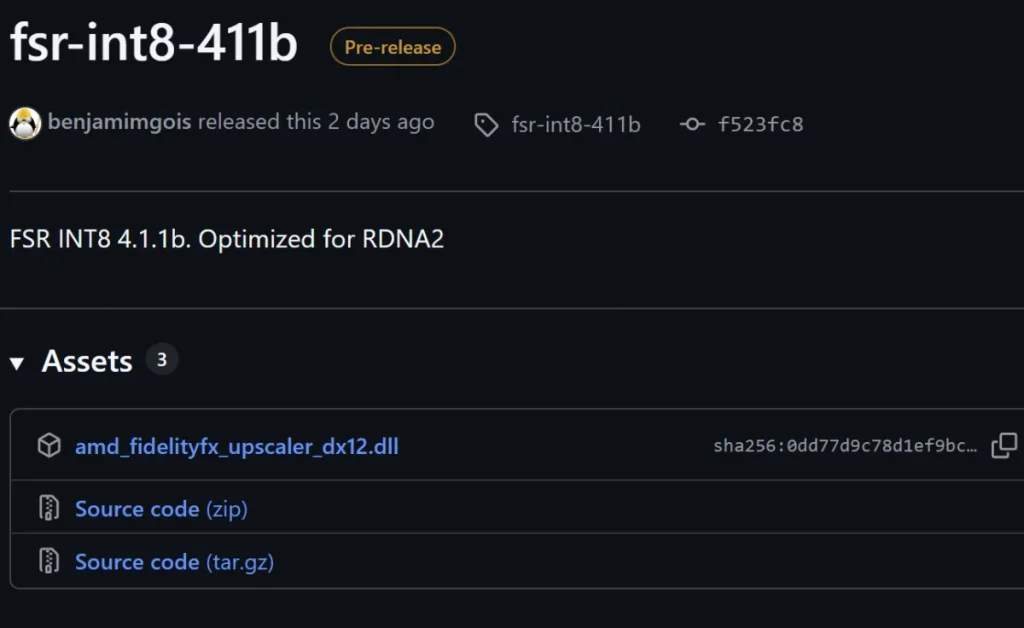 Modders bring AMD RDNA 2-optimized FSR 4.1.1b with one DLL file, months ahead of AMD