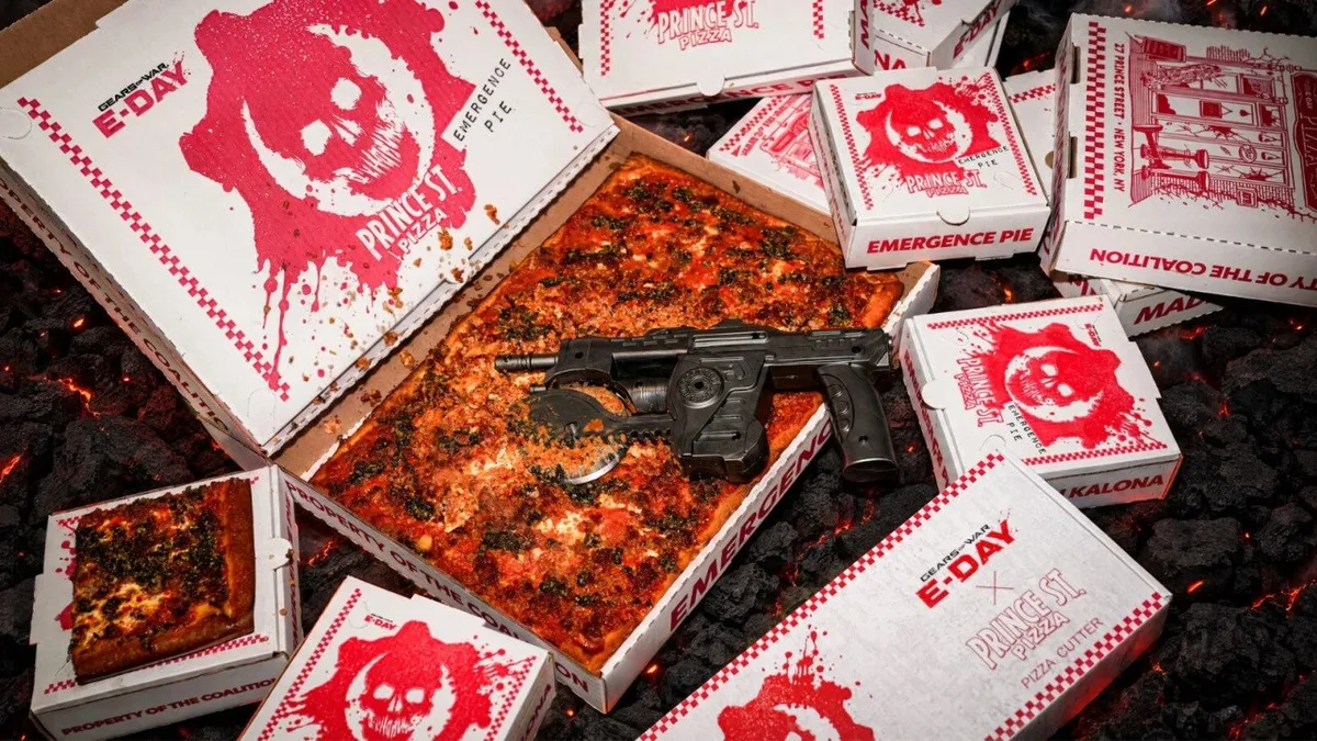 gears of wars cortapizza lancer agotado imagen 1