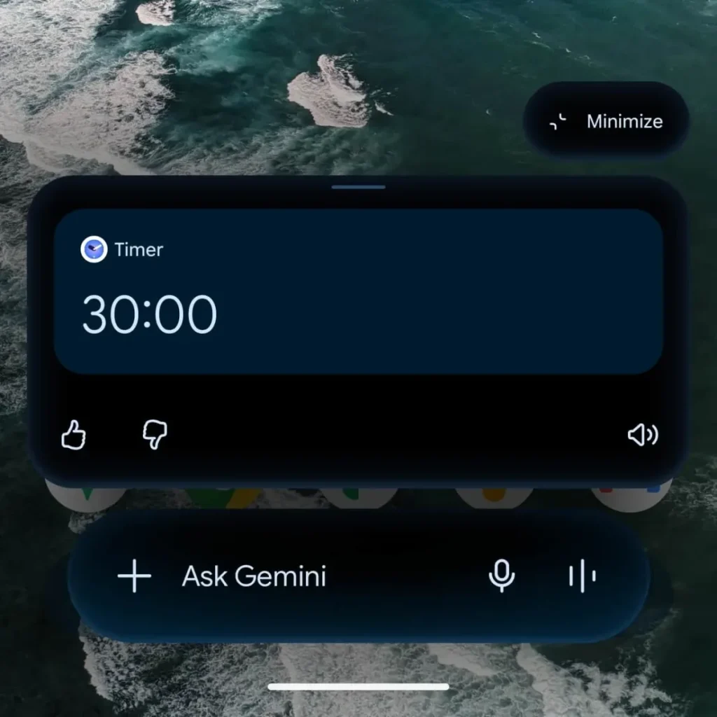 Gemini estrena una burbuja flotante para seguir trabajando en Android gemini overlay android — Gemini estrena una burbuja flotante para seguir trabajando en Android