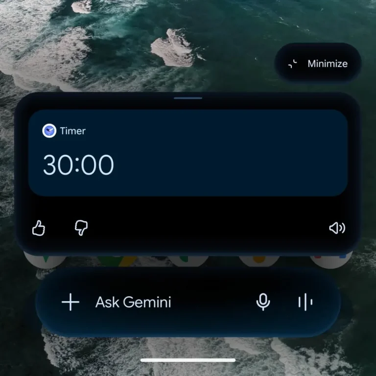 gemini overlay android — Gemini estrena una burbuja flotante para seguir trabajando en Android