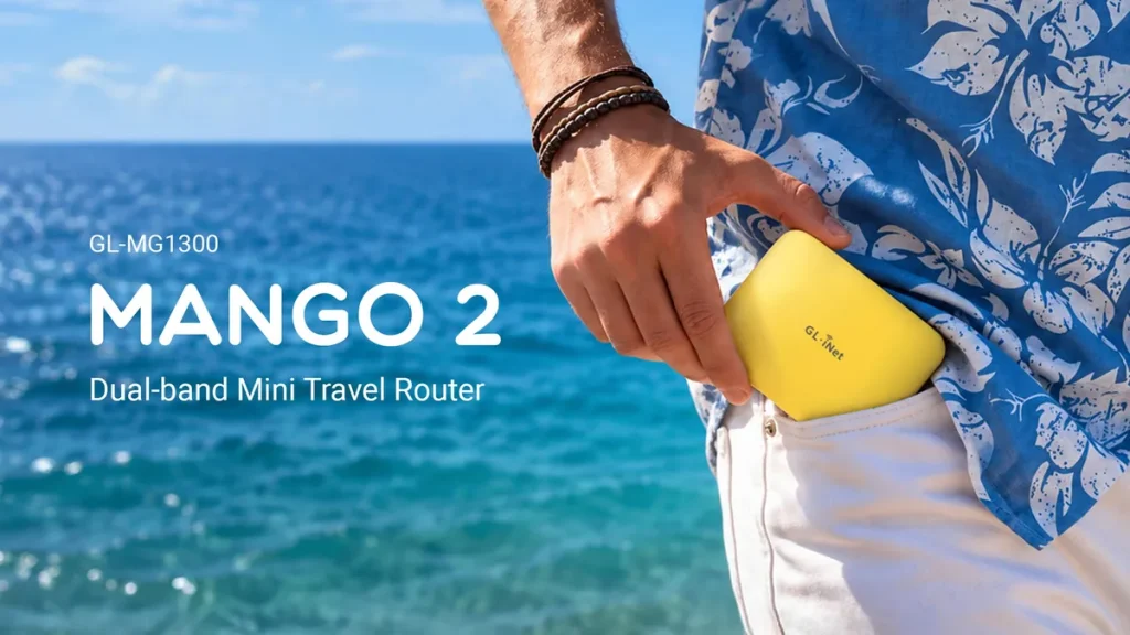 GL.iNet presenta el Mango 2, un router de viaje compacto gl.inet mango 2 — GL.iNet presenta el Mango 2, un router de viaje compacto