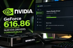 NVIDIA publica el hotfix 616.86, pero deja intacto el parpadeo en 8 bits hotfix NVIDIA 616.86 bugs — NVIDIA publica el hotfix 616.86, pero deja intacto el parpadeo en 8 bits